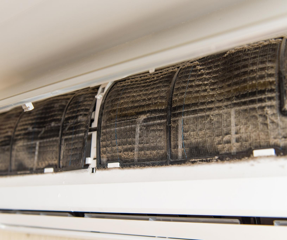 Moulds can grow in your aircon units