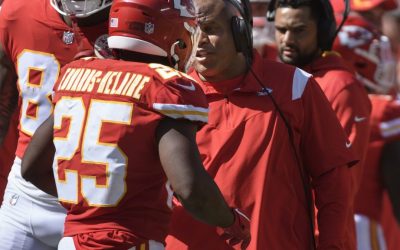 Eric Bieniemy says Chiefs will ride the hot hand at running back each week