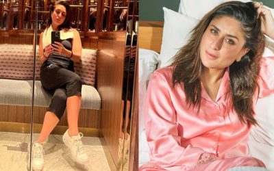 Kareena Kapoor exudes post workout glow as she poses for a sexy ‘liftie’