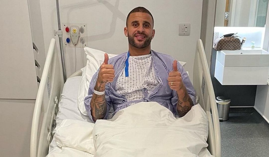 Man City confirm Kyle Walker surgery as England star faces World Cup fitness fight – Mirror Online