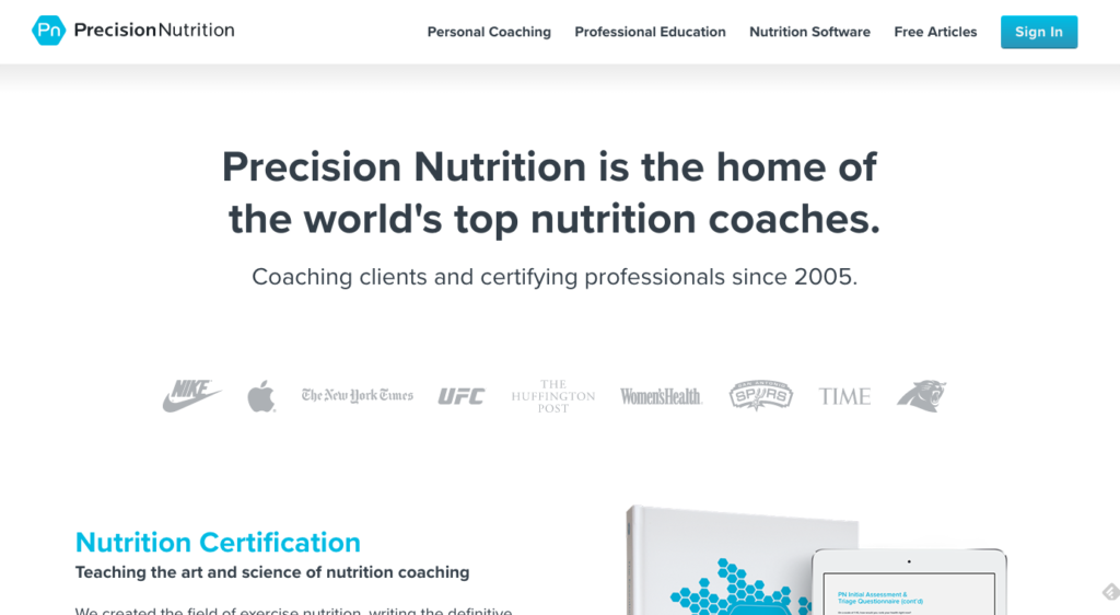 Precision Nutrition Level 1 Certification + Coaching Business Kickstarter: Start now for $0. Pay nothing for 60 days.