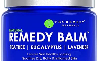 Treatment Tea Tree Oil Balm – Cream for Athletes Foot, Jock Itch, Ringworm, Eczema, Nail Points, Rash, Pores and skin Irritation – Ointment for Dry, Itchy Pores and skin – Foot & Physique Balm with Lavender & Eucalyptus – 2 Oz
