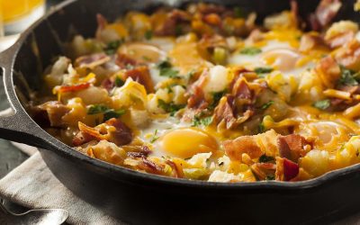 4-Ingredient Cheesy Breakfast Skillet Recipe Is on the Table in Under 20 | Breakfast | 30Seconds Food