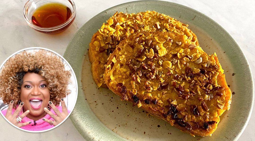 I tried a celebrity chef’s recipe for pumpkin-pecan-pie French toast, and it’s my new favorite breakfast