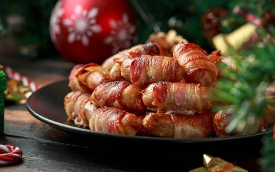 4-Ingredient Bacon-Wrapped Cocktail Wieners Recipe Is a Holiday Classic | Appetizers | 30Seconds Food