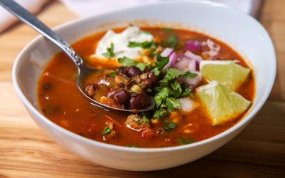 Aztec Chipotle Black Bean Soup Recipe: A 30-Minute Soup Recipe for Chilly Nights | Soups | 30Seconds Food