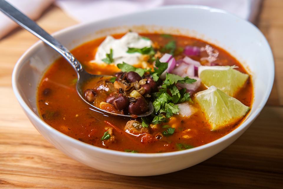 Aztec Chipotle Black Bean Soup Recipe: A 30-Minute Soup Recipe for Chilly Nights | Soups | 30Seconds Food