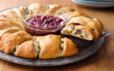 Cranberry Turkey Crescent Ring Recipe – Pillsbury.com