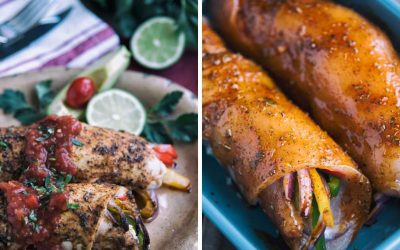 Fajita-Stuffed Chicken Recipe