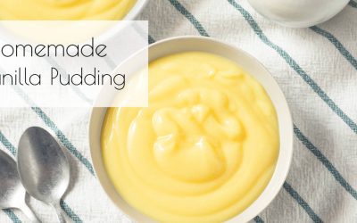 Homemade Vanilla Pudding